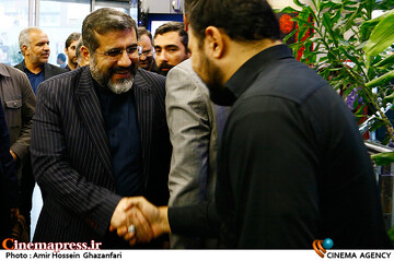 حضور محمدمهدی اسماعیلی وزیر فرهنگ و ارشاد اسلامی در سینما آزادی