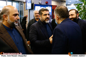حضور وزیر فرهنگ و ارشاد اسلامی در سینما آزادی