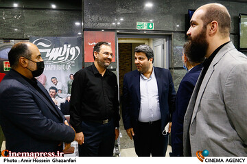 حضور محمدمهدی اسماعیلی وزیر فرهنگ و ارشاد اسلامی در سینما آزادی