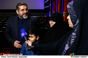 حضور محمدمهدی اسماعیلی وزیر فرهنگ و ارشاد اسلامی در سینما آزادی