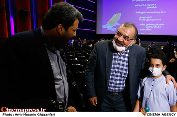حضور محمدحسین نیرومند و محمد خزاعی در سینما آزادی