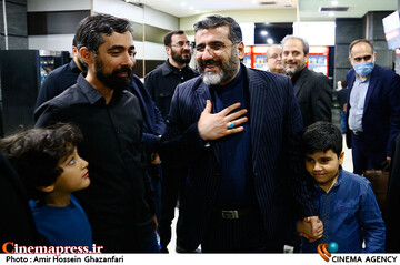 حضور محمدمهدی اسماعیلی وزیر فرهنگ و ارشاد اسلامی در سینما آزادی