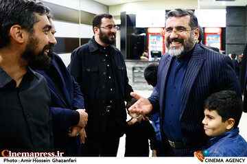 حضور محمدمهدی اسماعیلی وزیر فرهنگ و ارشاد اسلامی در سینما آزادی