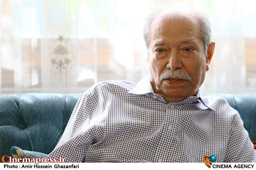 دیدار رئیس سازمان سینمایی با استاد علی نصیریان