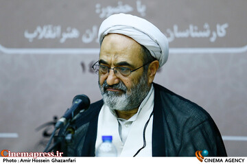 حجتالاسلام والمسلمین علی ذوعلم در دومین نشست تبیین هنر انقلاب اسلامی