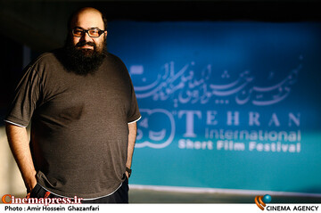 مرتضی علی عباس میرزایی در نخستین روز سی و نهمین جشنواره بین‌المللی فیلم کوتاه تهران