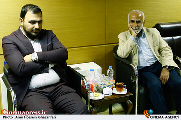 حبیب والی نژاد و مهدی آذرپندار در پنجمین روز سی و نهمین جشنواره بین‌المللی فیلم کوتاه تهران