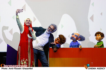 بهروز افخمی در مراسم افتتاح پردیس سینمایی مهر شاهد