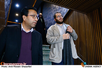 محمدمهدی دادمان در مراسم افتتاح پردیس سینمایی مهر شاهد
