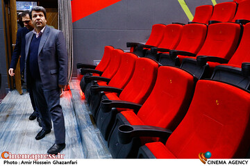 محمد خزاعی در مراسم افتتاح پردیس سینمایی مهر شاهد