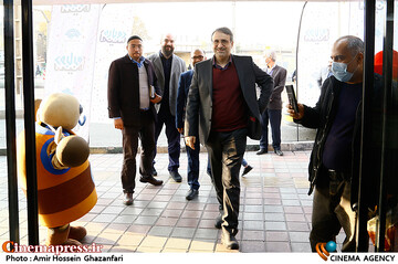 هاشم میرزاخانی در مراسم افتتاح پردیس سینمایی مهر شاهد