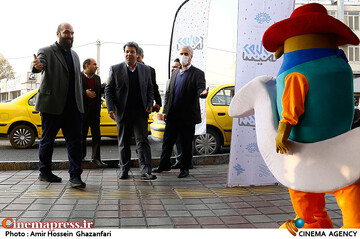 محمد خزاعی در مراسم افتتاح پردیس سینمایی مهر شاهد