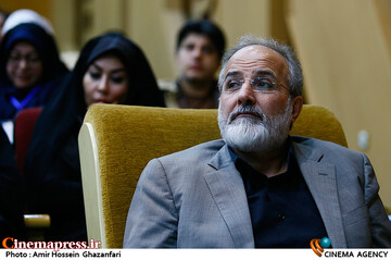 محمدرضا کریمی صارمی در مراسم اختتامیه جشنواره‌ بین‌المللی قصه‌گویی