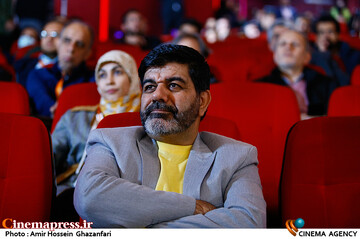 حسین طلابیگی در مراسم افتتاحیه شانزدهمین جشنواره بین‌المللی سینماحقیقت