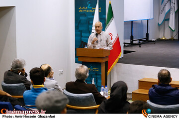 منصور براهیمی در چهارمین همایش مطالعات فیلم کوتاه تهران