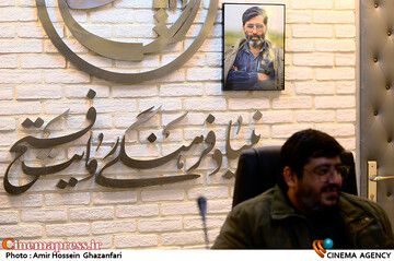 سیدمحمدیاشار نادری در رونمایی از پوستر چهارمین دوره جشنواره سراسری تئاتر سردار آسمانی