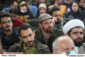 سهیل اسعد در مراسم اختتامیه سیزدهمین جشنواره مردمی فیلم عمار