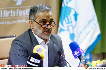 عبدالرضا سهرابی در نشست خبری پانزدهمین جشنواره هنرهای تجسمی فجر