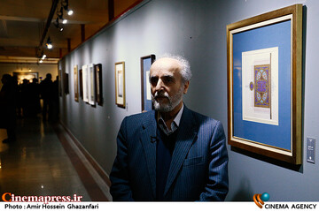 محمدعلی رجبی دوانی در افتتاحیه پانزدهمین جشنواره هنرهای تجسمی فجر