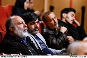 حسین طلابیگی در مراسم رونمایی از کتابهای منشور سینما و ماهیتشناسی نخستین فتنه در قرن جدید