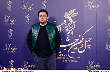 عماد حسینی در اولین روز چهل و یکمین جشنواره بین‌المللی فیلم فجر