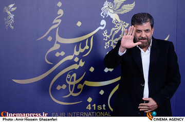 ابراهیم اصغری در اولین روز چهل و یکمین جشنواره بین‌المللی فیلم فجر