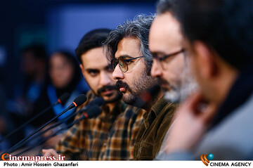 حسین دوماری در نشست خبری فیلم سینمایی یادگار جنوب