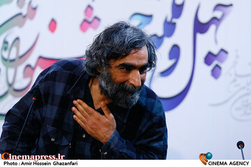هادی مقدم دوست در نشست خبری فیلم سینمایی عطرآلود