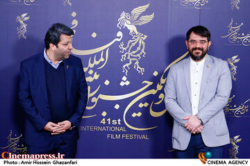 بازدید محمد خزاعی رئیس سازمان سینمایی و مجتبی امینی از پردیس ملت