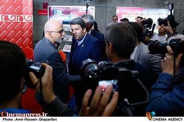 بازدید محمد خزاعی رئیس سازمان سینمایی از پردیس ملت