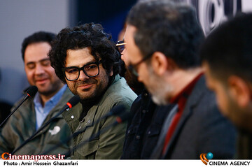 آرمان فیاض در نشست خبری فیلم سینمایی بعد از رفتن