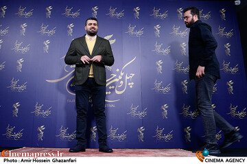 رضا نجاتی و محمود بابایی در پنجمین روز از چهل و یکمین جشنواره بین‌المللی فیلم فجر