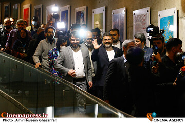 حضور وزرای فرهنگ و ارشاد اسلامی و نفت در چهل و یکمین جشنواره فیلم فجر