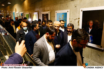 حضور وزرای فرهنگ و ارشاد اسلامی و نفت در چهل و یکمین جشنواره فیلم فجر