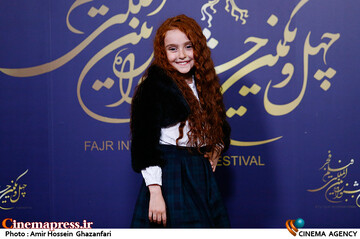 ارغوان شعبانی در هفتمین روز از چهل و یکمین جشنواره بین‌المللی فیلم فجر