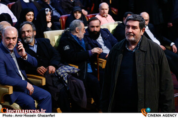 شهریار بحرانی در اختتامیه چهل و یکمین جشنواره بین‌المللی فیلم فجر