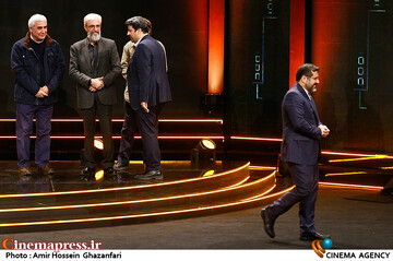 محمدمهدی اسماعیلی در اختتامیه چهل و یکمین جشنواره بین‌المللی فیلم فجر