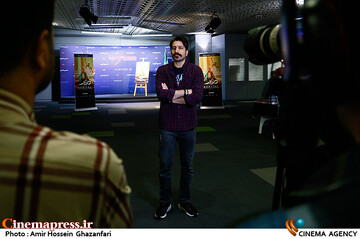 میلاد خزاعی در مراسم رونمایی از فیلم سینمایی «دوار»
