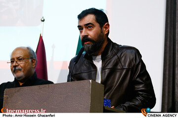 سخنرانی شهاب حسینی در مراسم تودیع و معارفه مدیر عامل خانه سینما