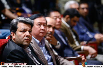 محمد خزاعی و سفیر چین در افتتاحیه سومین هفته فیلم چین در ایران