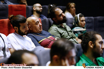خسرو احمدی در مراسم اکران فیلم سینمایی پروا