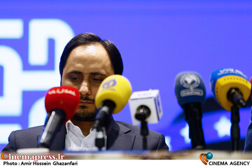 علی بهادری جهرمی در نشست خبری ششمین جشنواره بین‌المللی افشای حقوق بشر آمریکایی