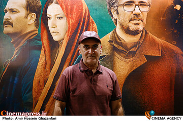 محسن قصابیان در مراسم اکران فیلم سینمایی «فصل ماهی سفید»