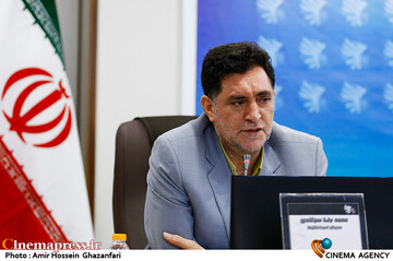 محمدرضا سوقندی در نشست خبری نخستین جشنواره بین‌المللی فیلم حوا
