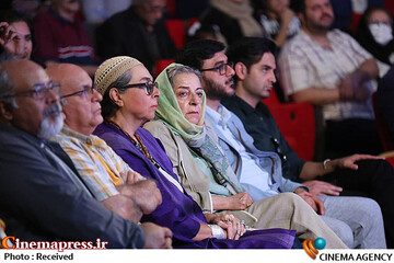 مرضیه برومند در هشتمین جشن عکاسان سینمای ایران