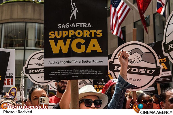اعتصاب انجمن بازیگران آمریکا