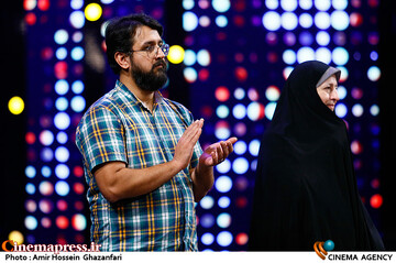 امیرعباس ربیعی در مراسم اختتامیه نخستین جشنواره بین‌المللی فیلم حوا