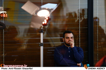 محمد خاجی در نشست صمیمانه مدیرکل هنرهای تجسمی با اصحاب رسانه