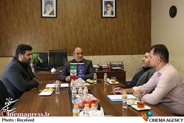 مدیران سازمان سینمایی با رئیس پلیس فتای تهران بزرگ دیدار کردند