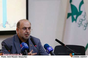 سخنرانی فرهاد فلاح در آیین رونمایی از پوستر بیست و پنجمین جشنواره بینالمللی قصهگویی